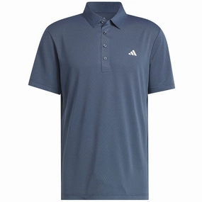 adidas Ultimate365 Tour Texture LC Polo Shirt - Collegiate Navy Comfy Essentials