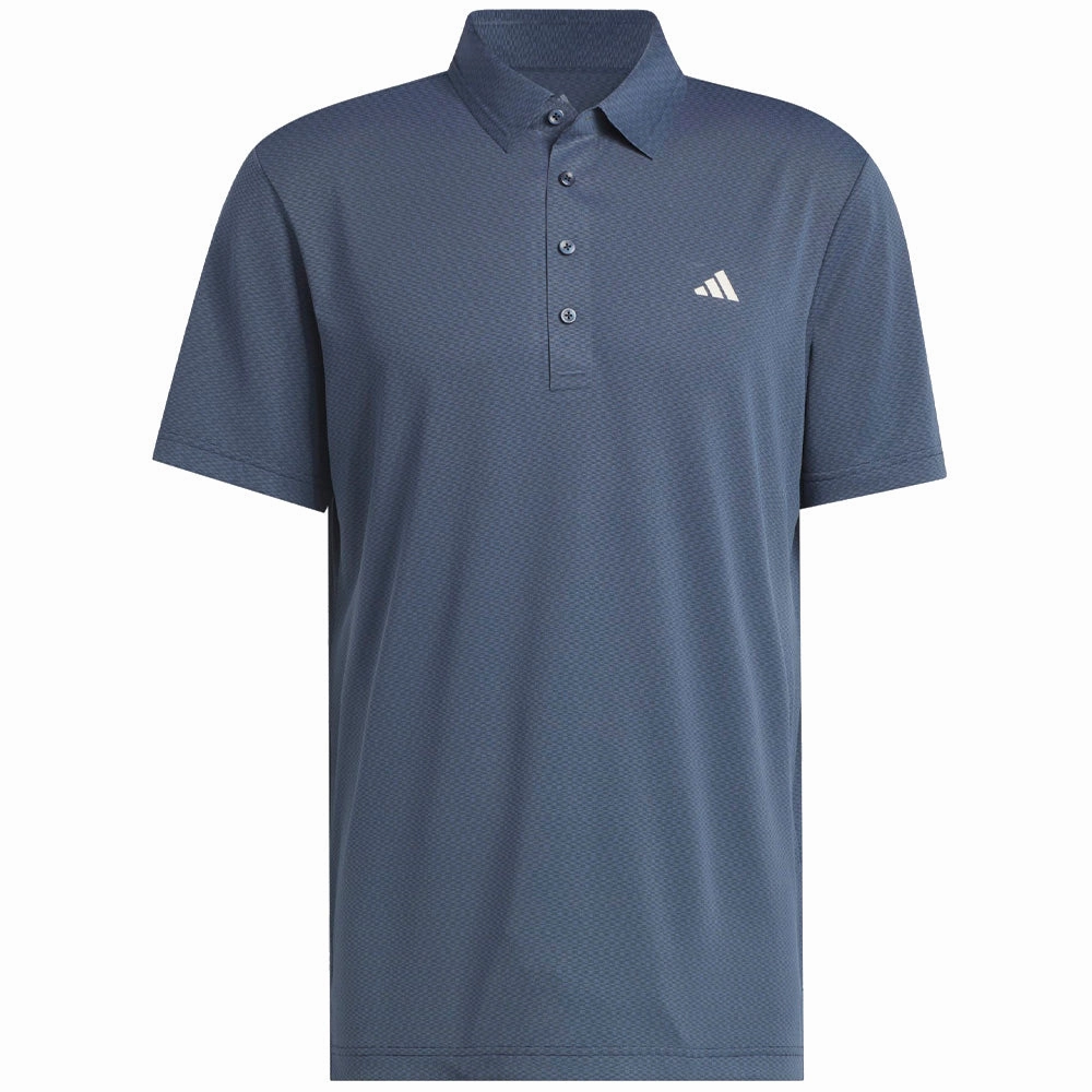 adidas Ultimate365 Tour Texture LC Polo Shirt - Collegiate Navy Comfy Essentials