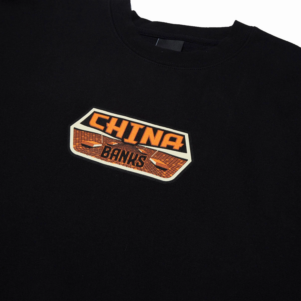 Real China Banks Sweatshirt - Black Camping Trip