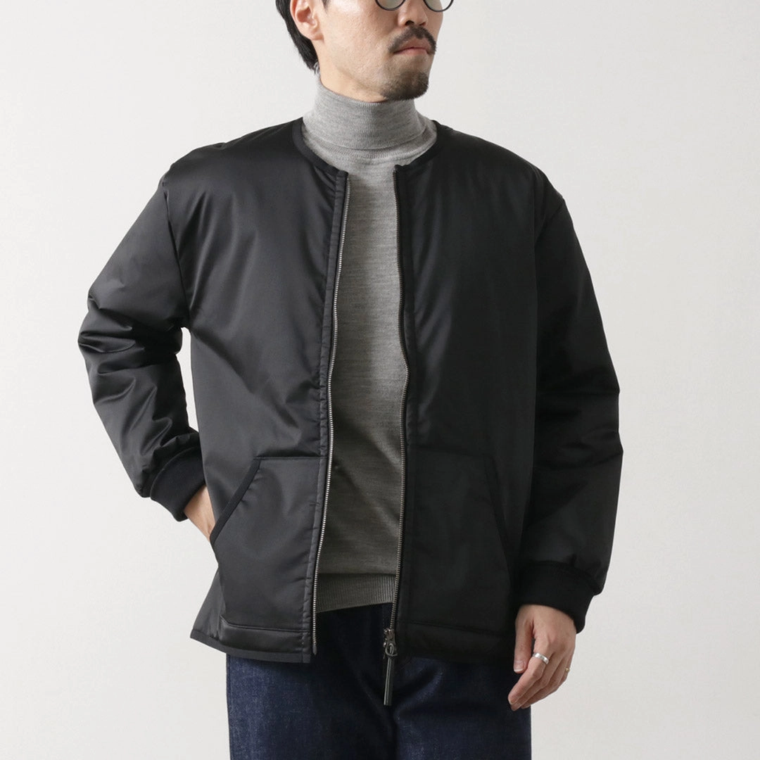 Compact Layer Hollow Fiber Fill RE MADE IN TOKYO JAPAN / Thin Down Winter Blouson