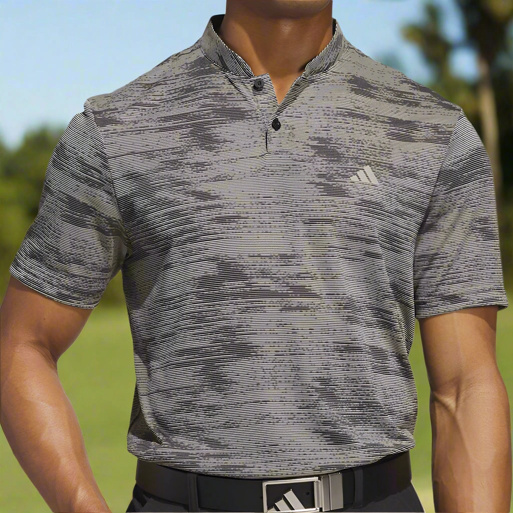 Relaxing Day loose fitting adidas Ultimate365 Sport Collar Polo Shirt - Black