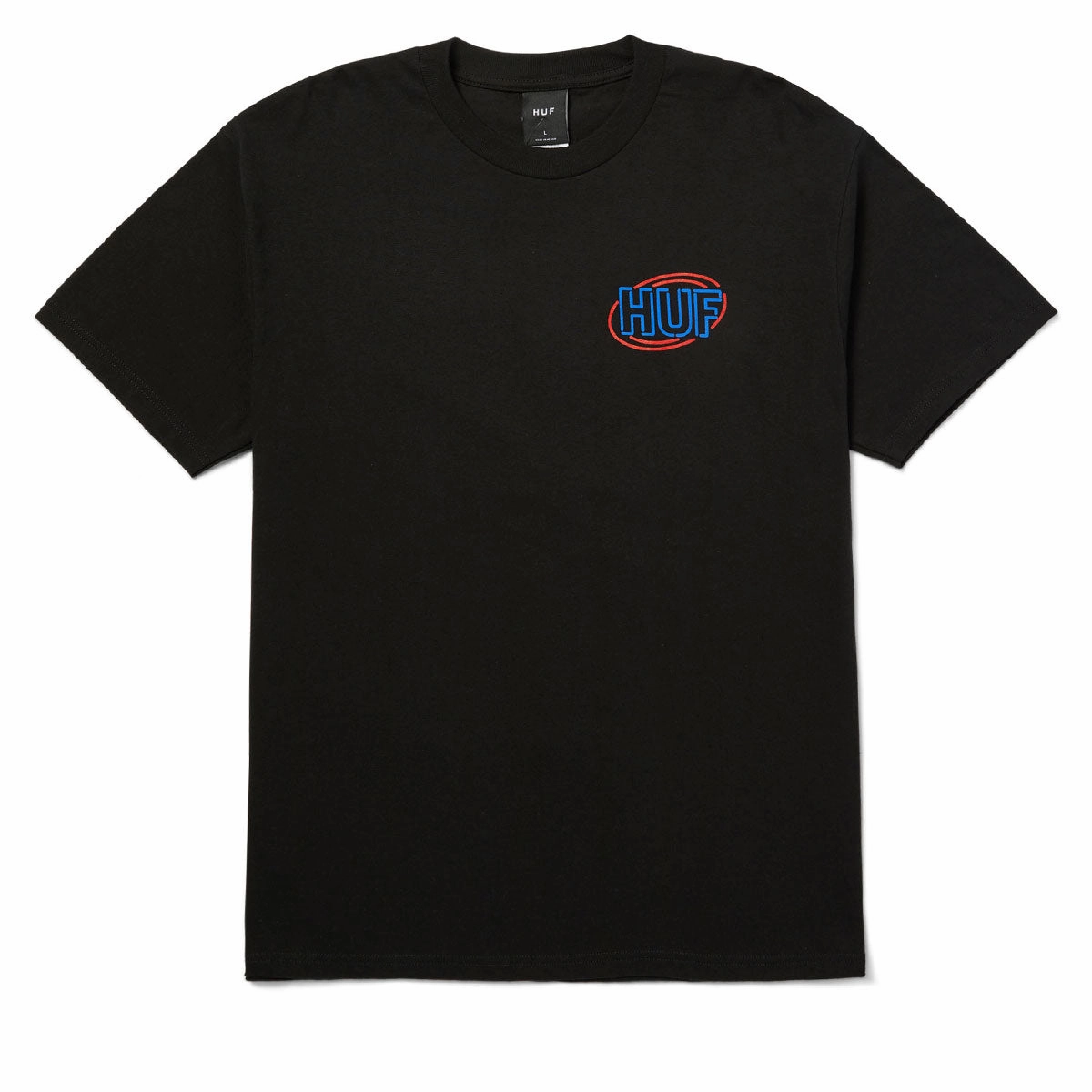 Breathable Fit Active Essentials HUF Promo T-Shirt - Black