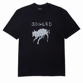 EDGLRD Hell Hound T-Shirt - Black Trendy Vibes Wear