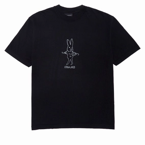 Light Breeze Lightweight Construction EDGLRD Tech Script T-Shirt - Black