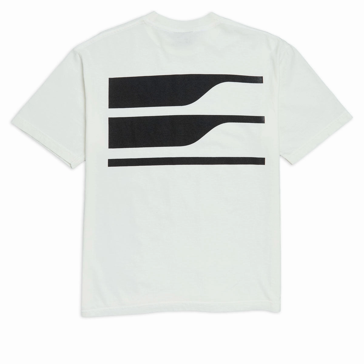 EDGLRD Tech Script T-Shirt - White Casual Essential contrast