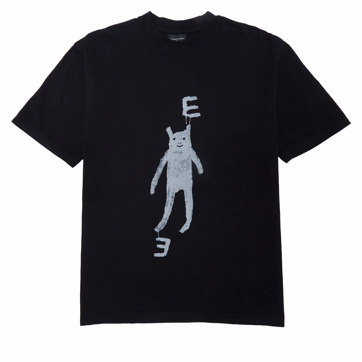 EDGLRD Twitchy T-Shirt - Black spandex blend