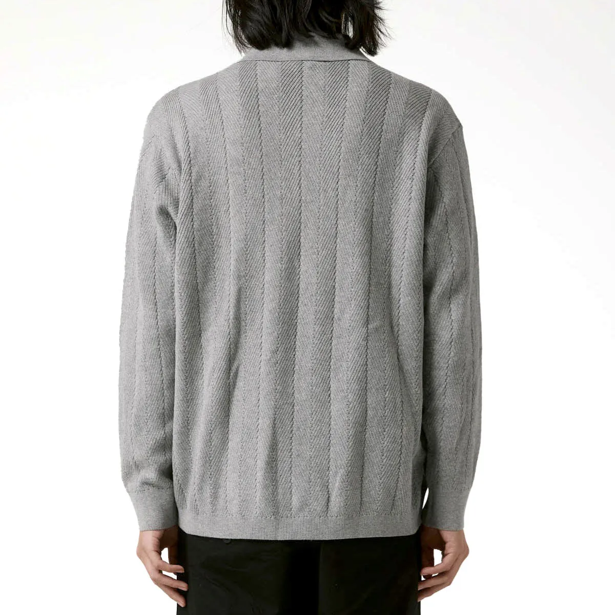 Winter Collection Former Ag Long Sleeve Polo Shirt - Grey