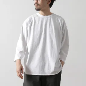 WALLA WALLA SPORT / 3/4 Sleeve Baseball T-Shirt Solid Easy Layer Sporty essentials