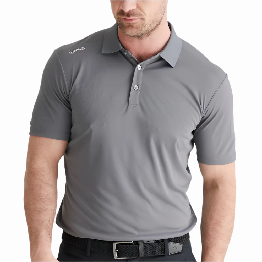 Quick-Dry Fabric Light and Fresh Ping Lindum Polo Shirt - Rock