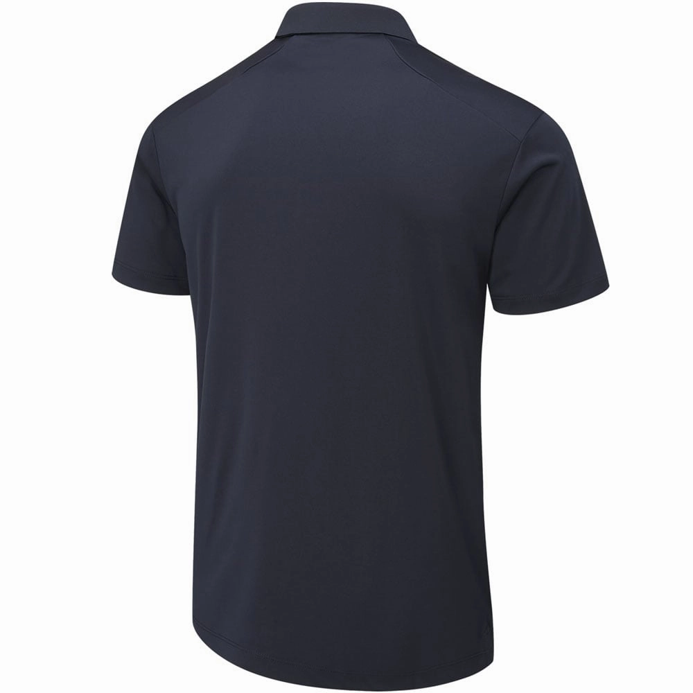 Ping Lindum Polo Shirt - Navy brandable Sporty Style