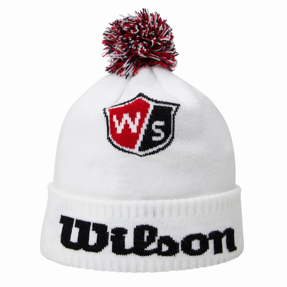 Wilson Tour Beanie - White Cooling Technology Modern Cut