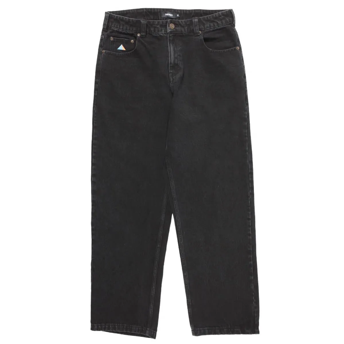 Lightweight Fit Theories Pavillion Jeans - Washed Black