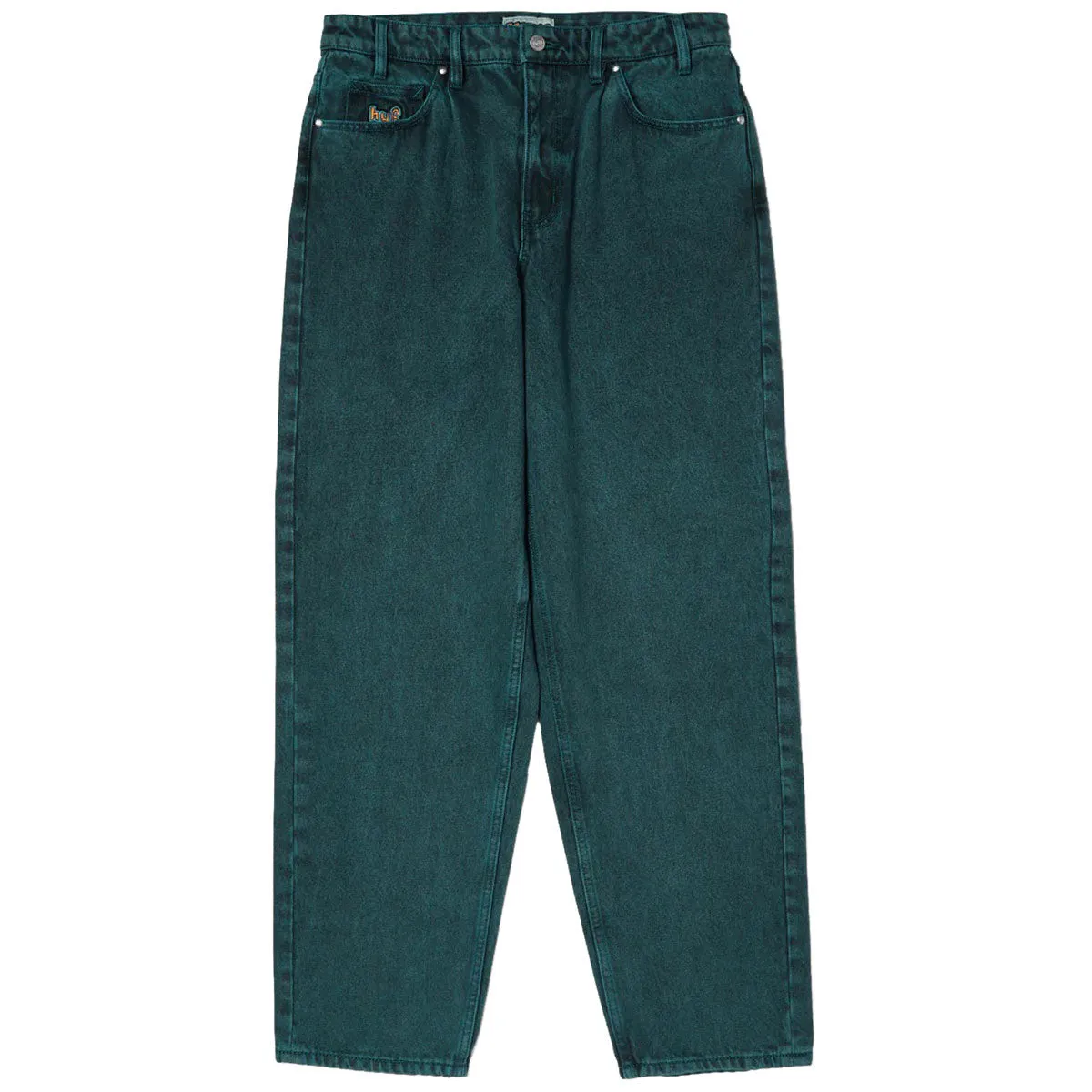 Simple Cut All Purpose Fit HUF Cromer Washed Jeans - Sea Green