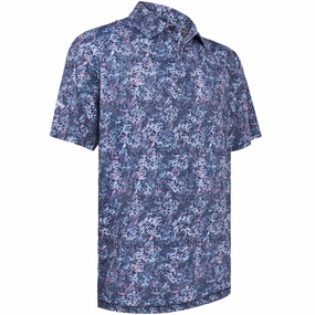 Callaway Geo Print Polo Shirt - Peacoat Comfy Look Wear City Outfit