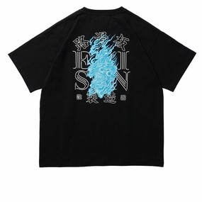 Evisen Seikaika T-Shirt - Black MultiPly Fabric