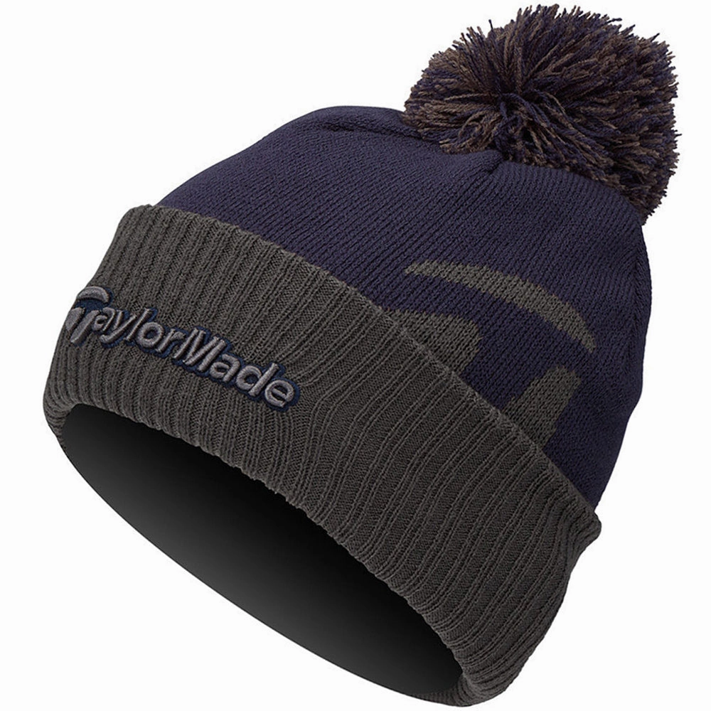 Heat retaining TaylorMade Bobble Beanie - Navy