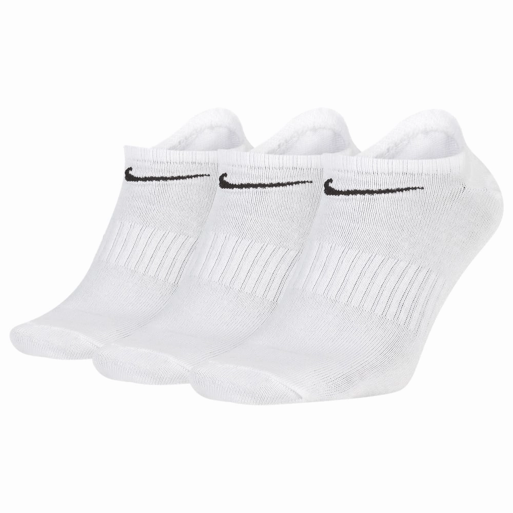 refund Atmospheric Nike Everyday Lightweight No Show Socks (3 Pairs) - White/Black