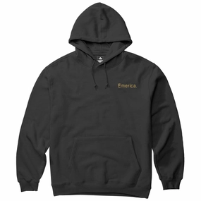 Performance Wear Emerica Lockup Hoodie - Black/Gold