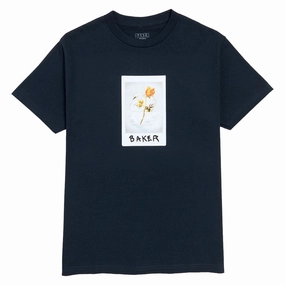 Baker Polaroid T-Shirt - Navy Trendy Vibe