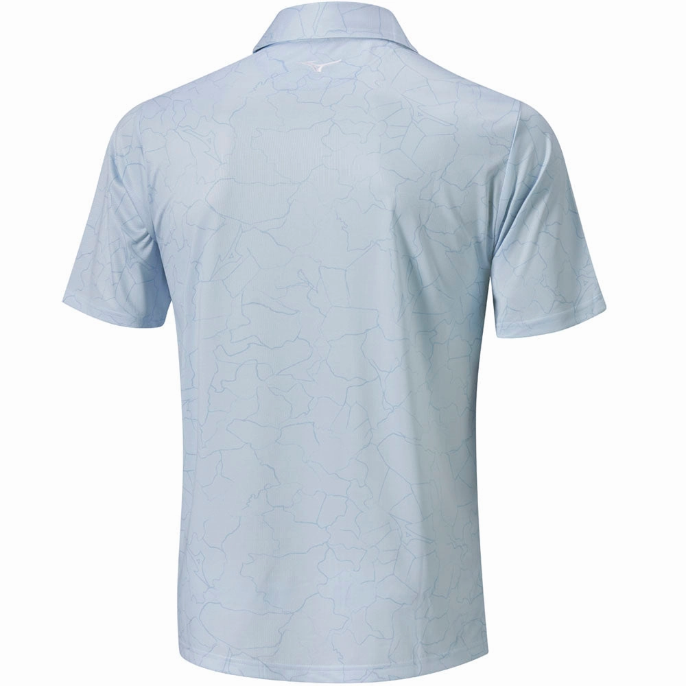 Recommended Relax Style Trend Mizuno Fragma Polo Shirt - Ice Water