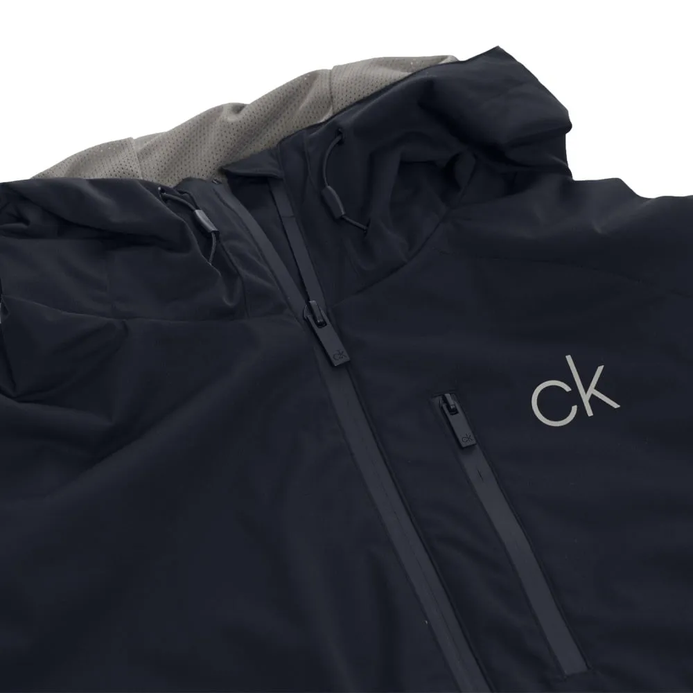 Multi pockets Calvin Klein Ultron Hooded Thermal Jacket - Navy