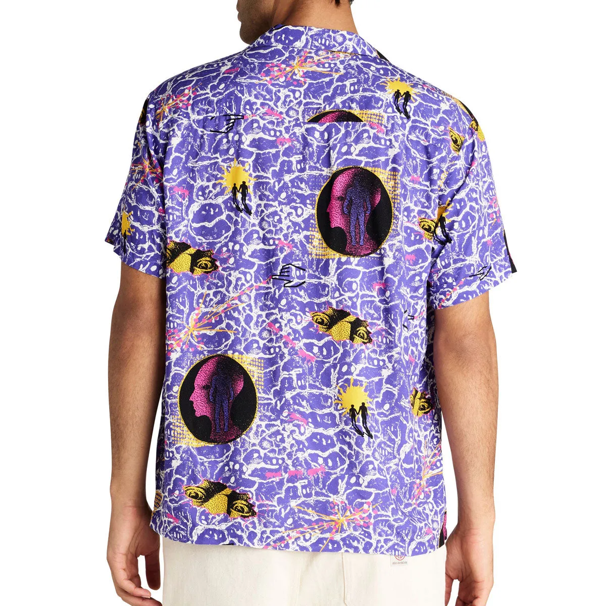 Mountain Retreat Deus Ex Machina Future History Shirt - Violet