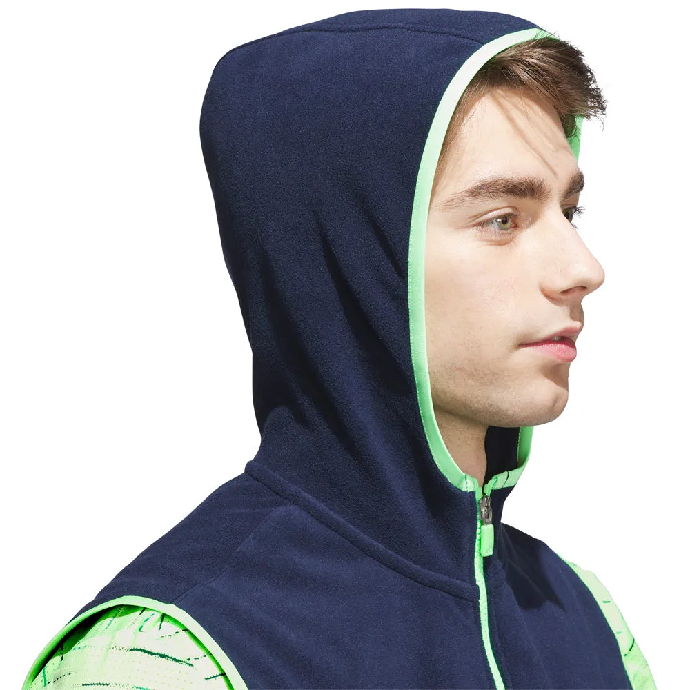 adidas Ultimate365 Fleece Hoodie Full-Zip Vest - Collegiate Navy collection