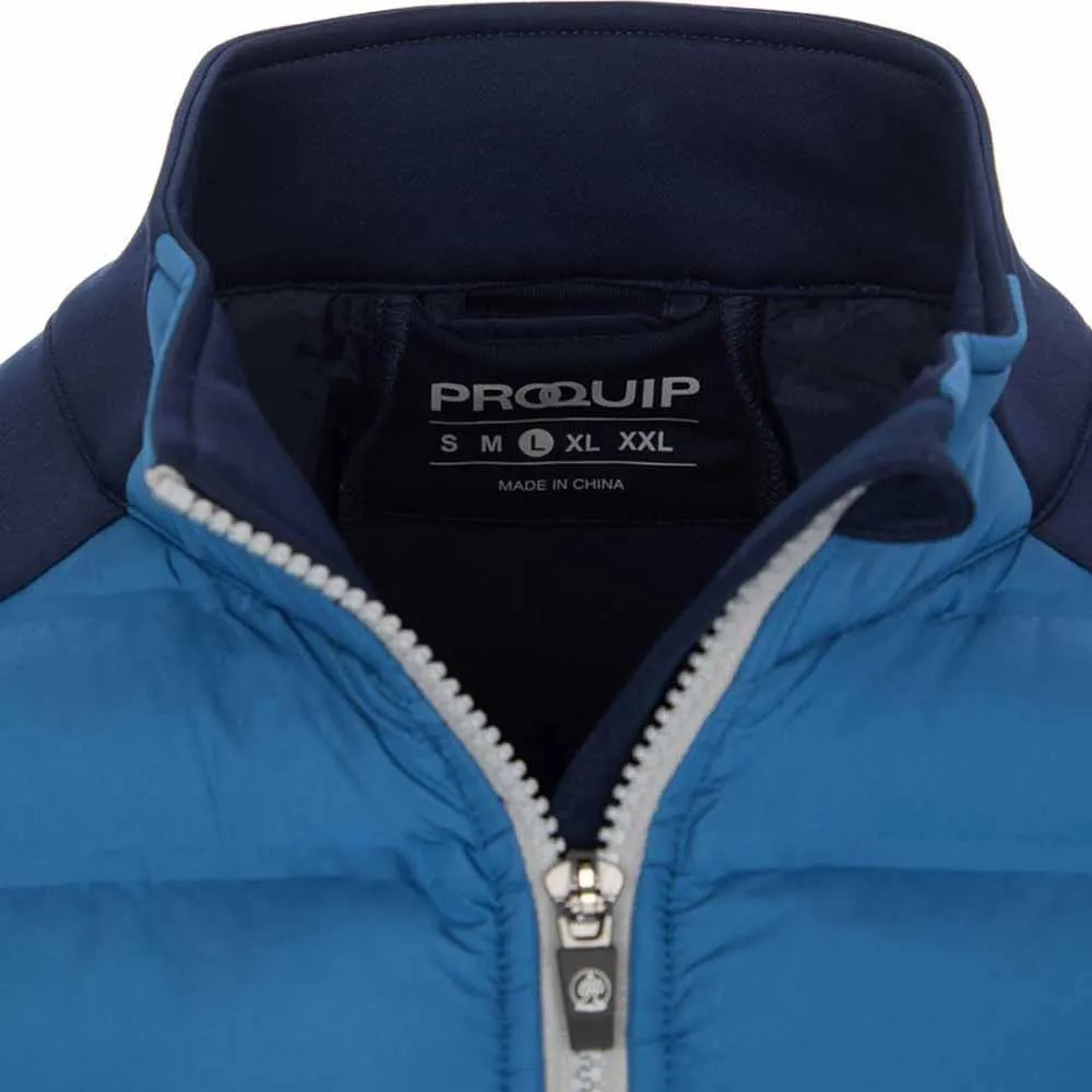 Friction Resistant ProQuip Helm Quilt Jacket - Navy/Mid Blue
