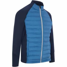 ProQuip Helm Quilt Jacket - Navy/Mid Blue Cozy Design Runway Inspired