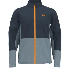 Under Armour Stormproof 3.0 Waterproof Jacket - Downpour Grey/Harbour Blue Comfy Layers AdjustableHem
