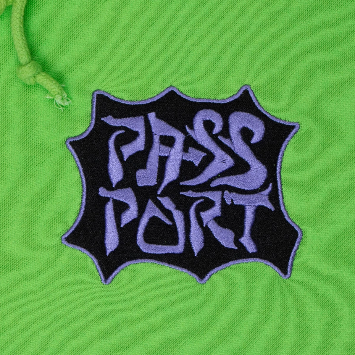 Golf wear Passport Glyph Hoodie - Slime