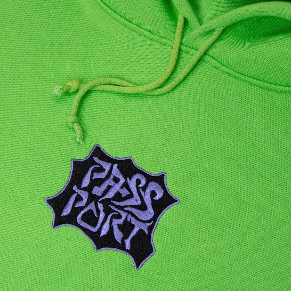 Cozy Lifestyle Wear Passport Glyph Hoodie - Slime
