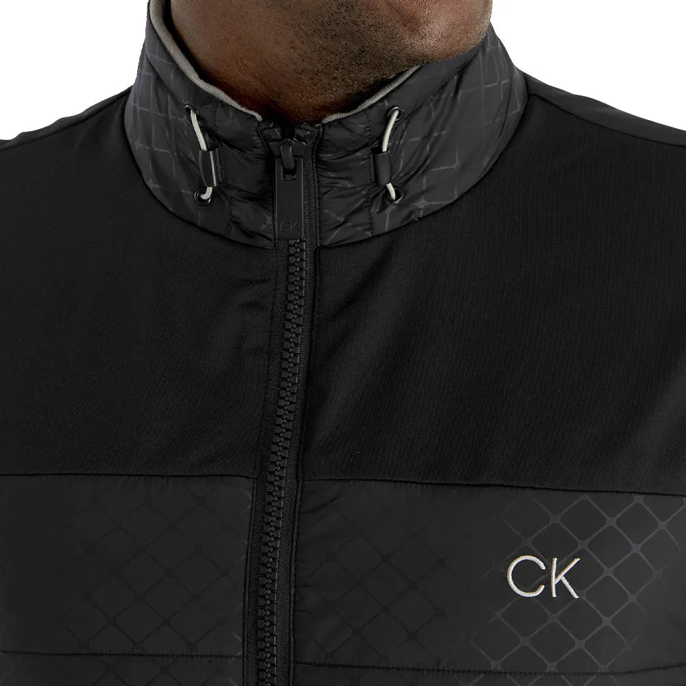 Calvin Klein Malden Hybrid Jacket - Black Thermal regulation Glove Friendly Cuff Design