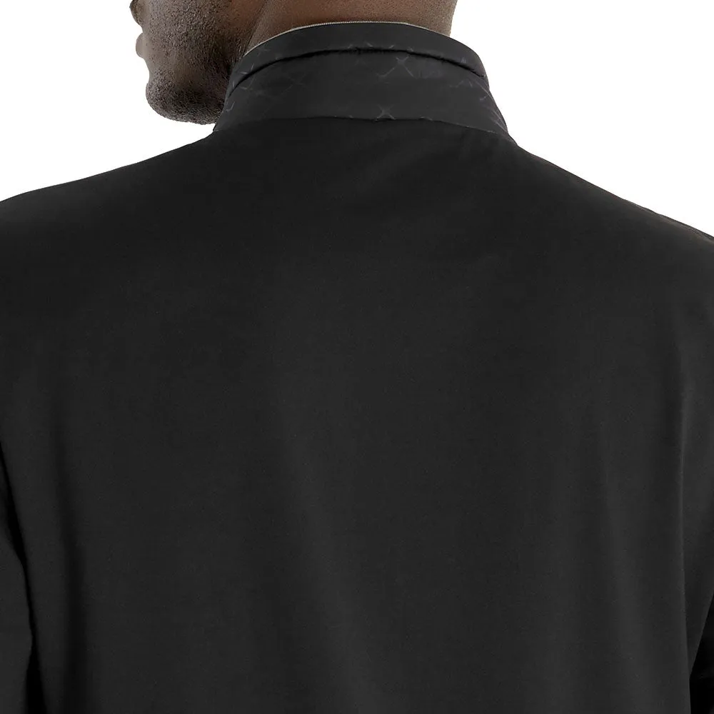 OdorControl Treatment Microfiber texture Calvin Klein Malden Hybrid Jacket - Black