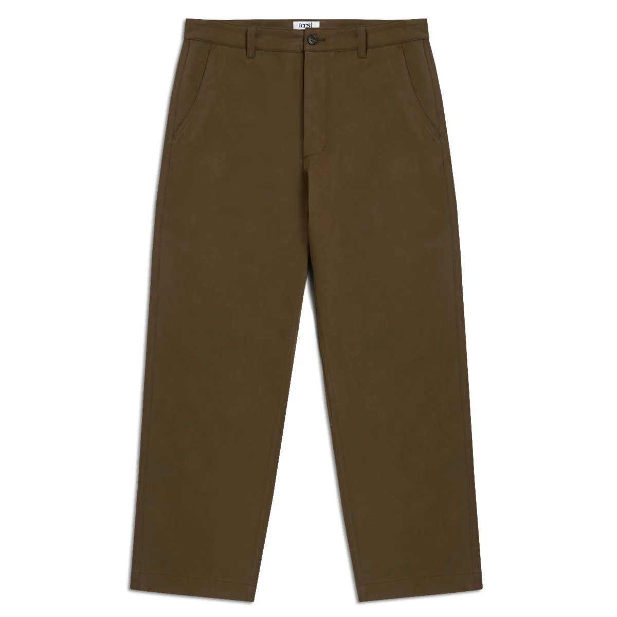 Compact Storage CCS Wide Leg Chino Pants - Brown