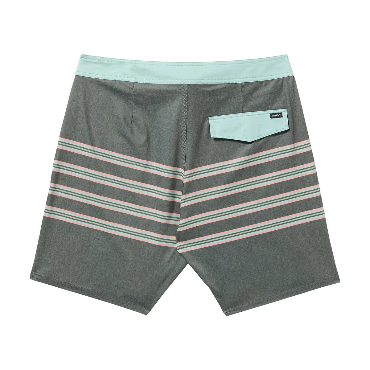 RVCA County Line 18 Boardshorts - Black No Bunching Unrestricted Movement