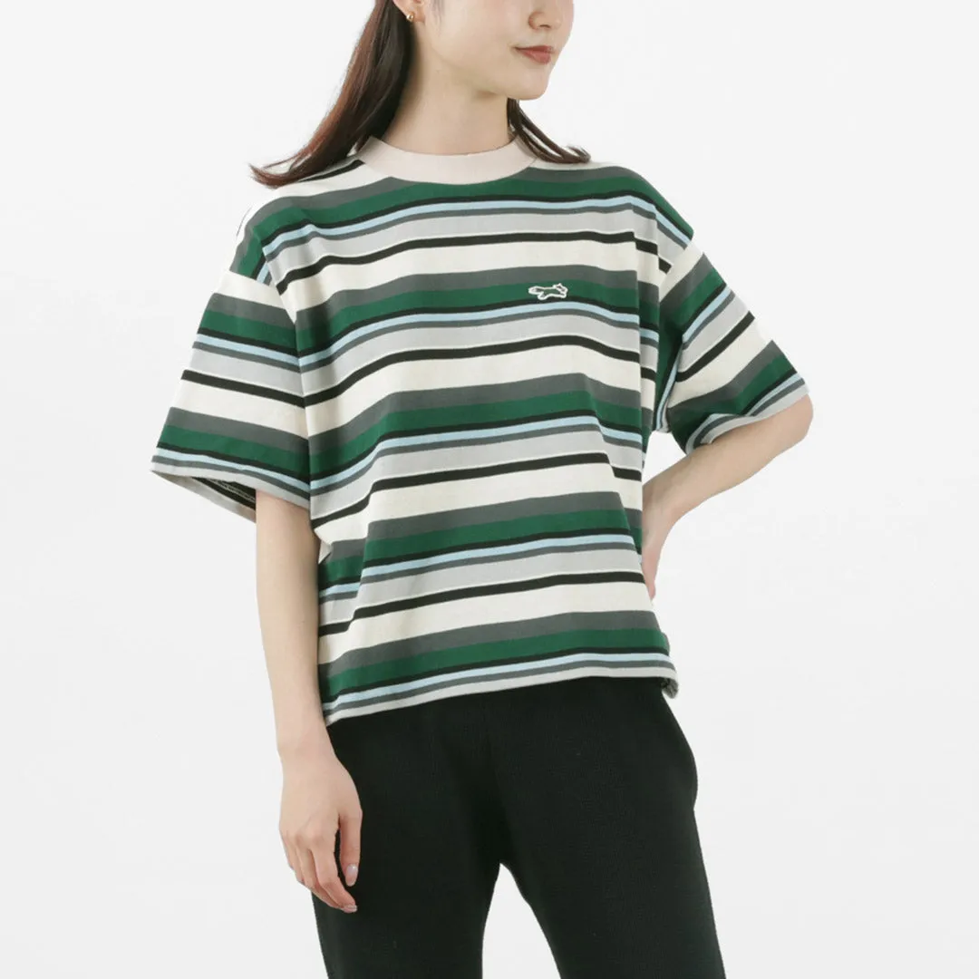 THE FOX / Fox Multi-stripe T-Shirt Chic Style