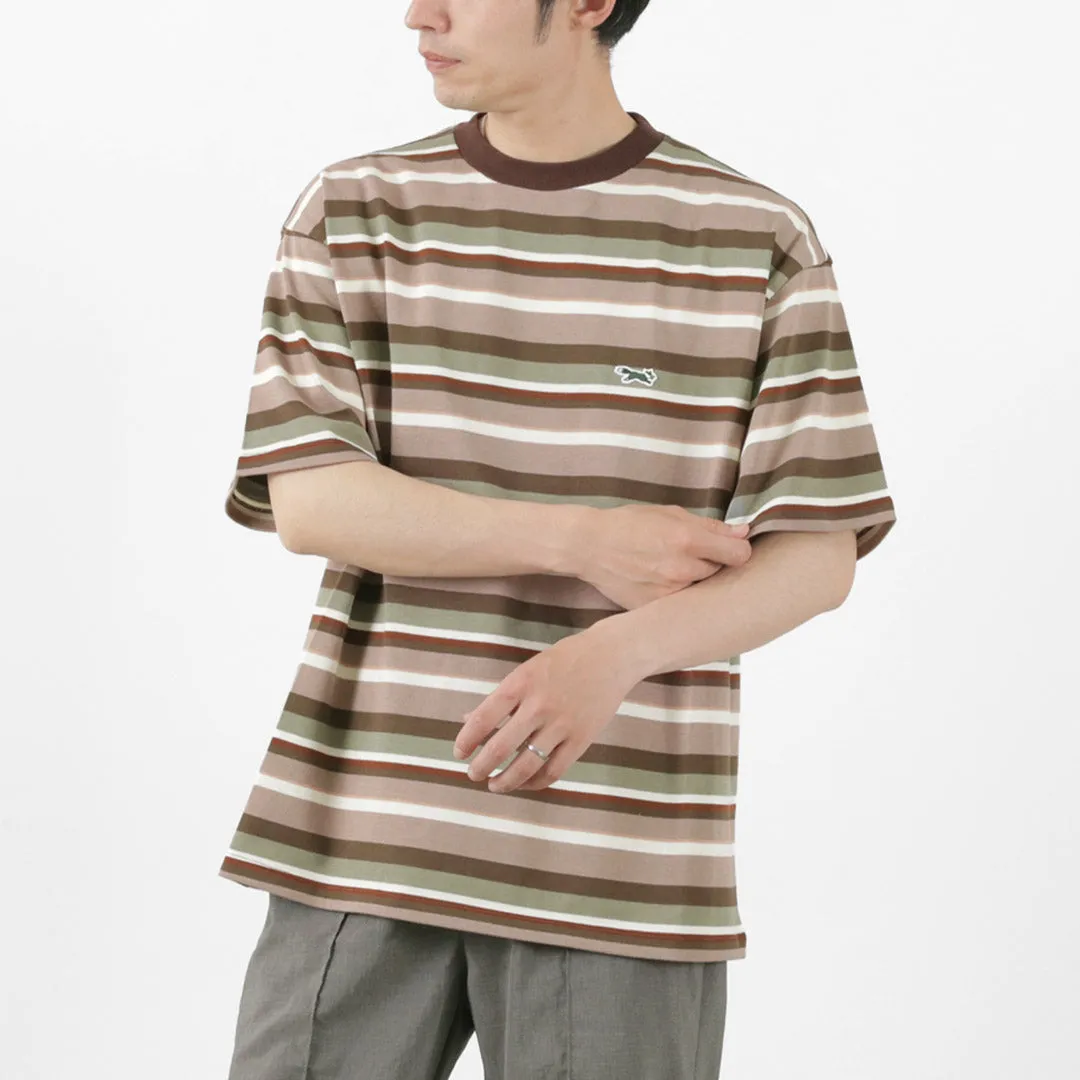 Casual Comfort Effortless Fit THE FOX / Fox Multi-stripe T-Shirt