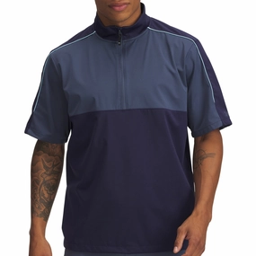 Under Armour Drive Wind Short Sleeve 1/4 Zip - Midnight Navy/Downpour Grey/Downpour Grey Product Innovation