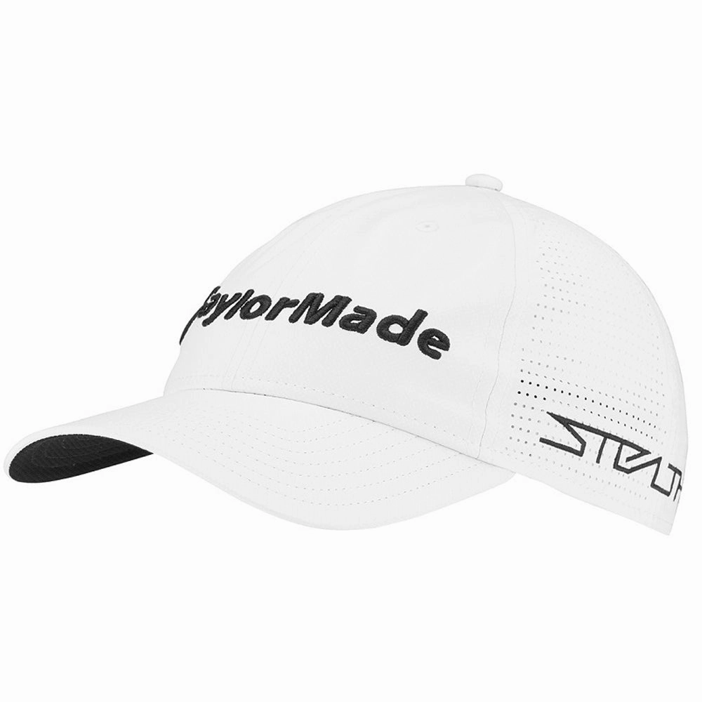 TaylorMade Tour LiteTech Cap - White Comfortable Wear All Fit