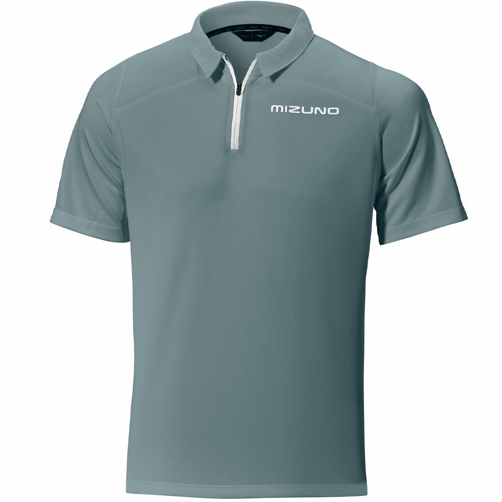 casual and comfortable Mizuno Tech Polo Shirt - Stormy Weather