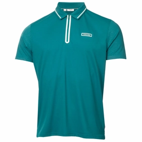 Floral freshness Versatile Top Calvin Klein Belmont Polo Shirt - Sea Green