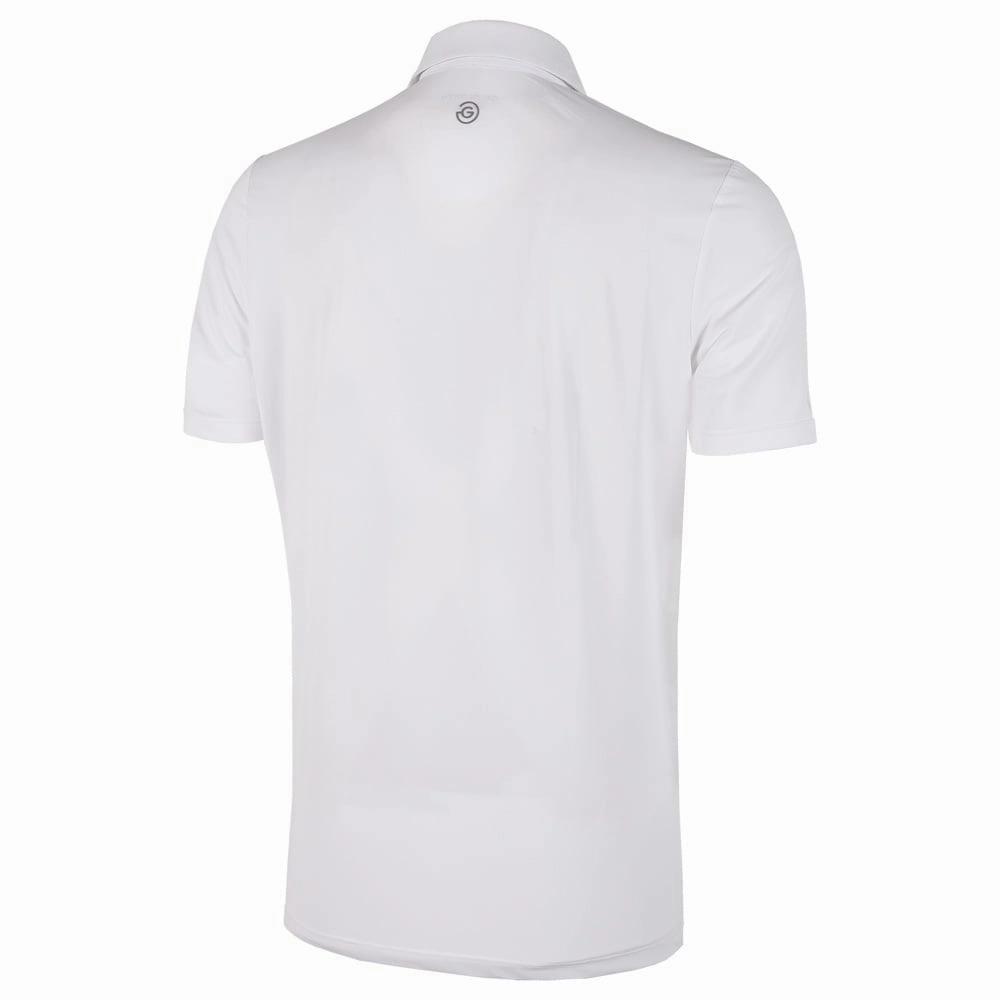 Trendy Comfort Fit Galvin Green Milan Polo Shirt V8  - White