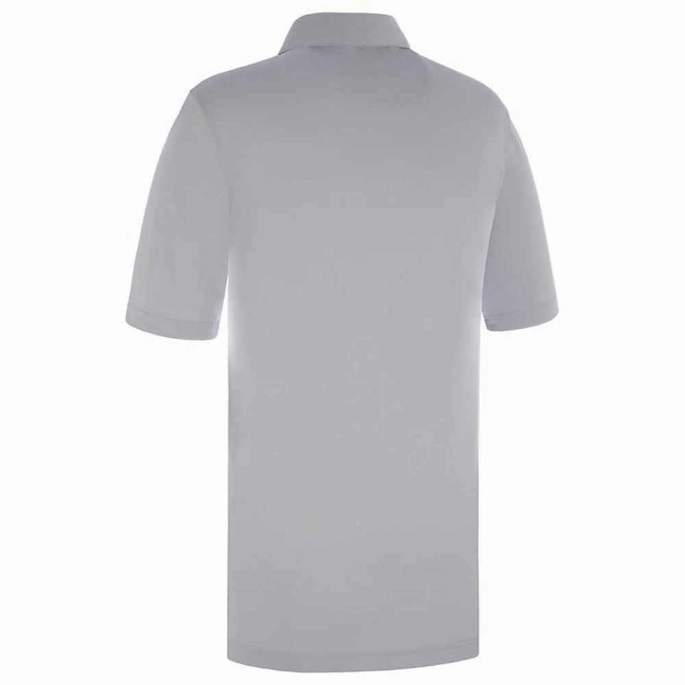 Kids clothing ProQuip Pro Tech Peached Polo Shirt - Steel Grey