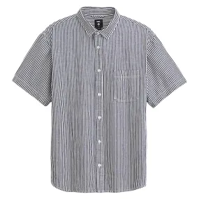 Vans Lawson Stripe Shirt - White/Dress Blues Versatile Look