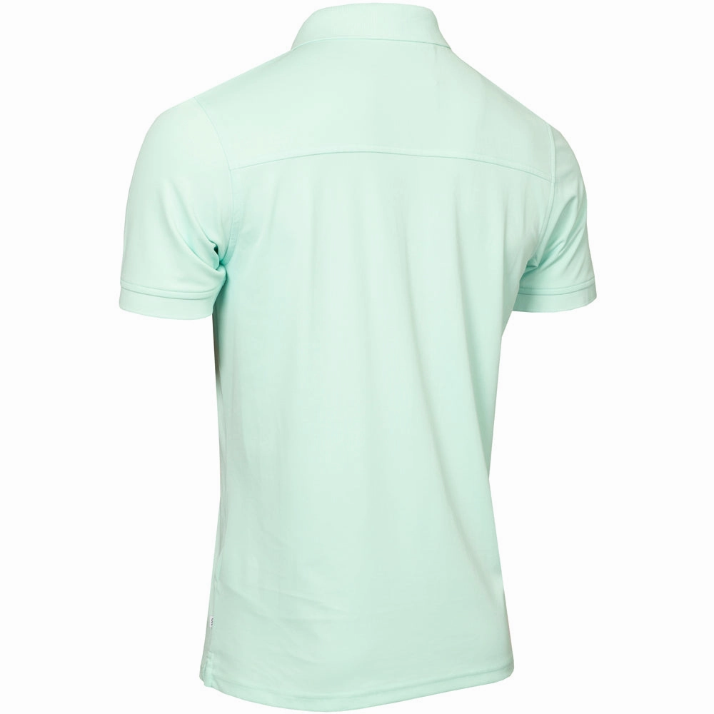 NonRestrictive Cut Street Ready Calvin Klein Club Polo Shirt - Aqua