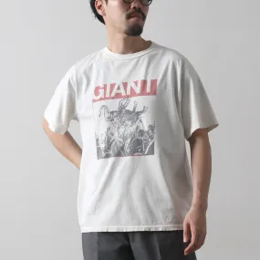 Silk combination REMI RELIEF / SP processing New fit T-shirt (GIANT)