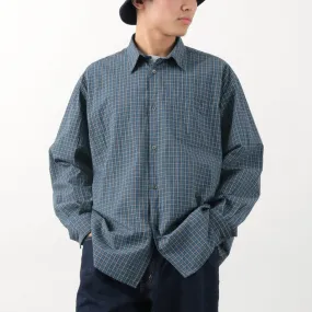 FUJITO / Big Size Shirt Small Check Non-Iron