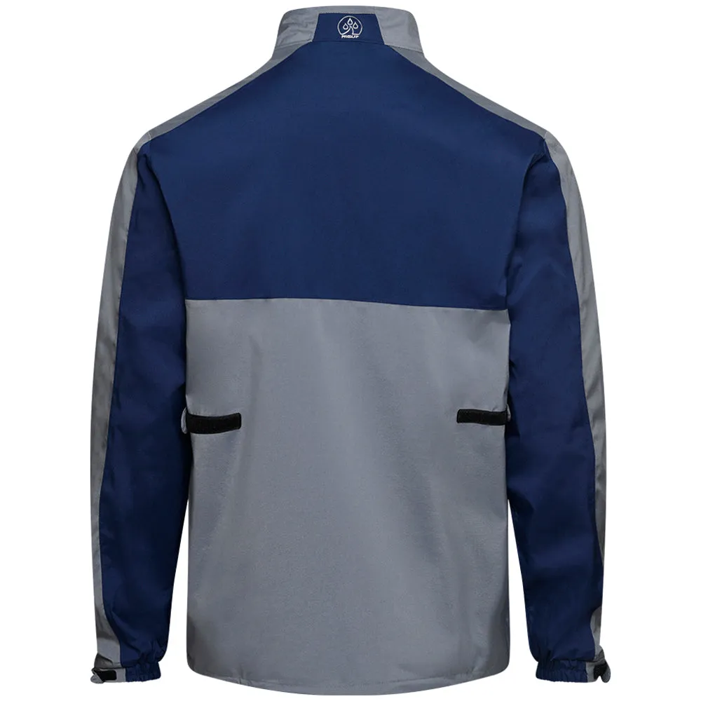 Quick Access Pockets ProQuip Windermere Waterproof Jacket - Navy/Grey