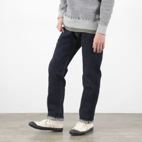 Minimalist Night Out Smooth Abrasion Resistant Surface FOB FACTORY / F151-23 5-Pocket Selvage Jeans